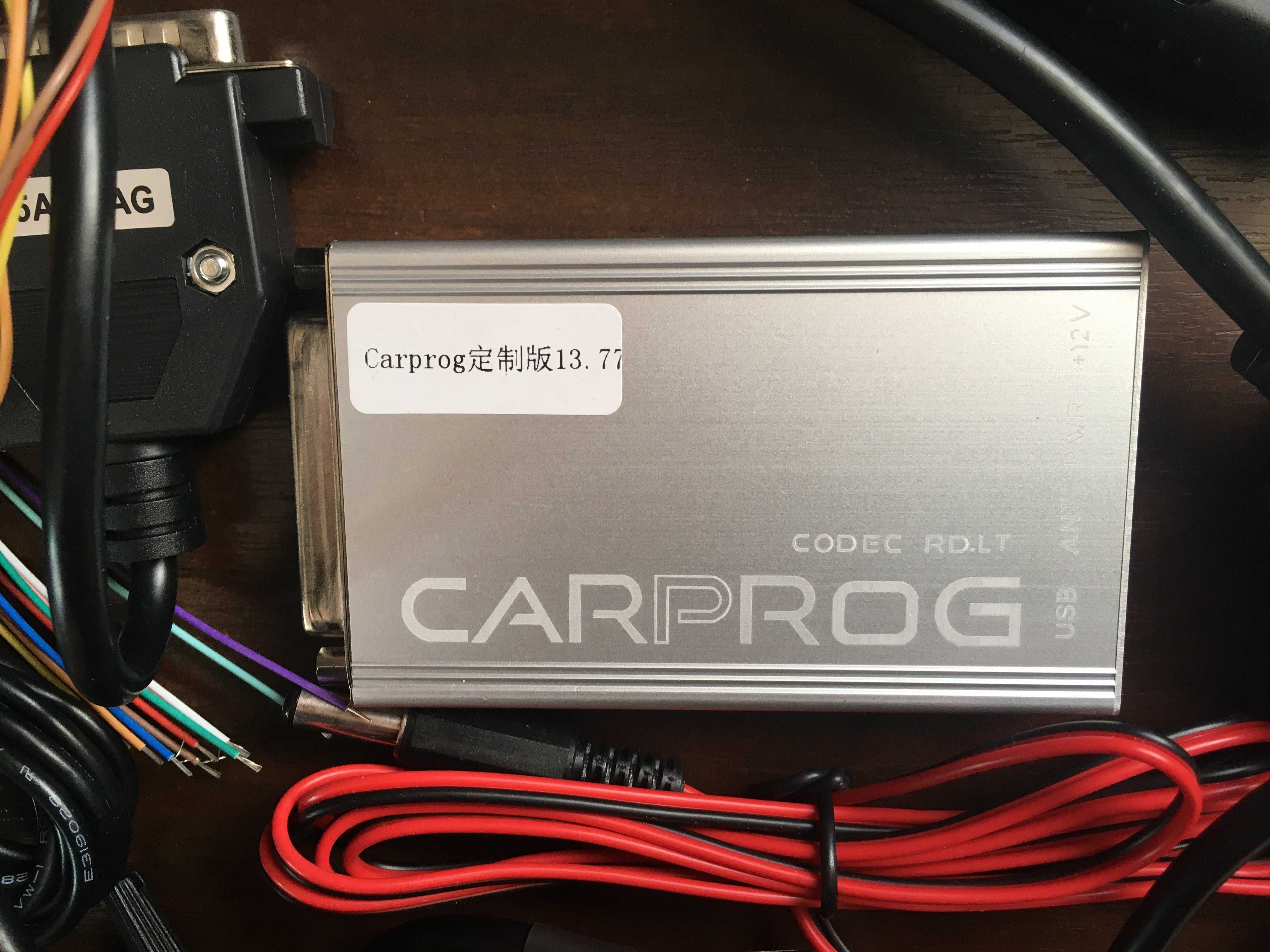 CarProg 13.77 программатор автомобилей + 17 адаптеров