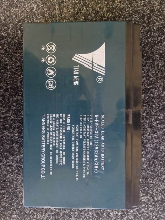 Аккумулятор тяговий 12v 32Ah(6шт)