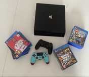 Playstation Ps4 pro 1 TB +17 gier