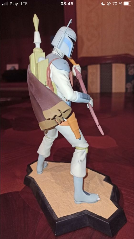 Boba Fett Holiday Special Animated Maquette Star Wars Gentle Giant