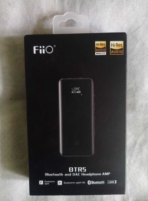 FiiO BTR 5 BT-адаптер и ЦАП, Soundpeats Opera 05 Hi-Res, LDAC, BT 5.3