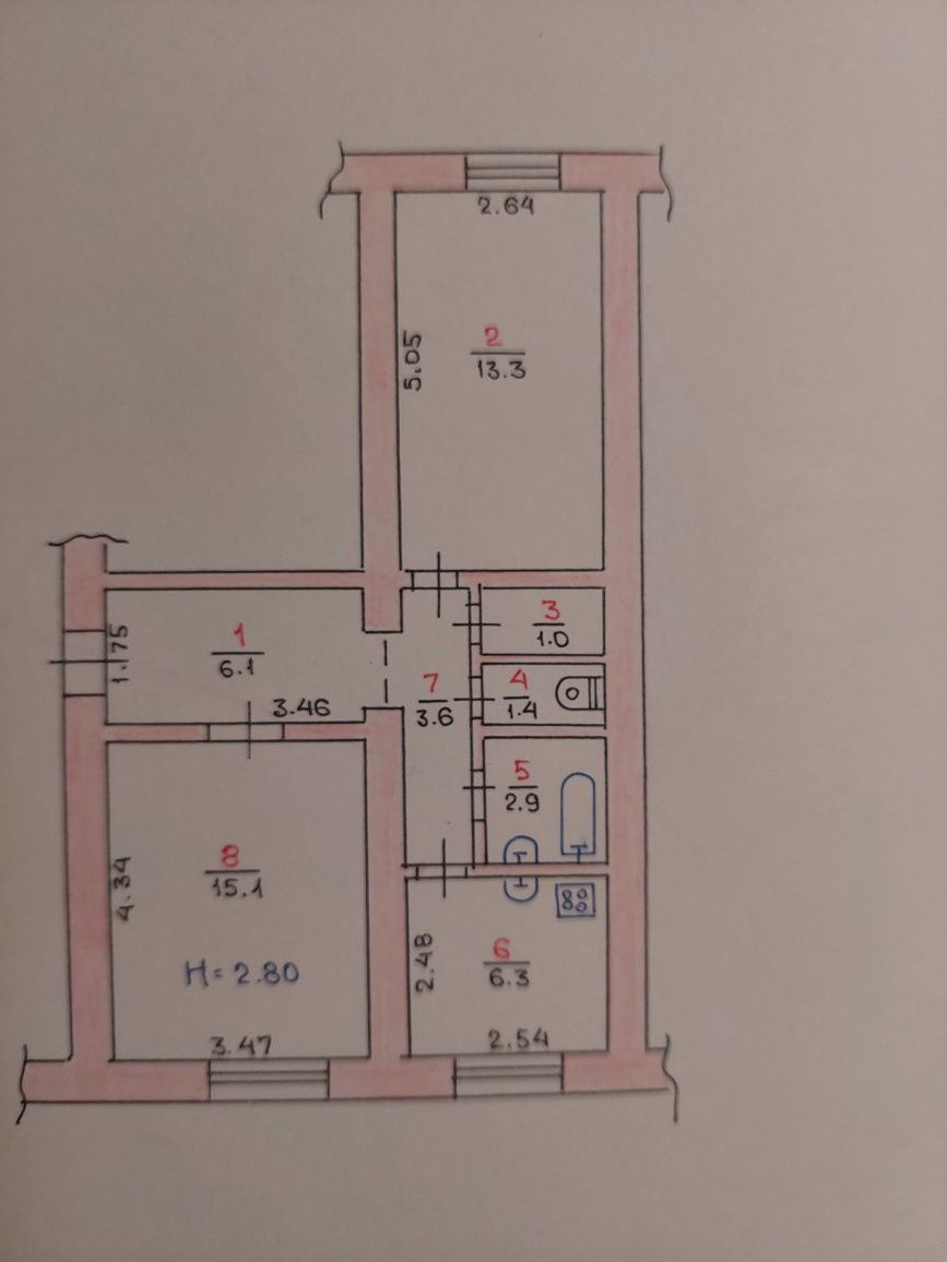 Продам квартиру р-н Рокувата