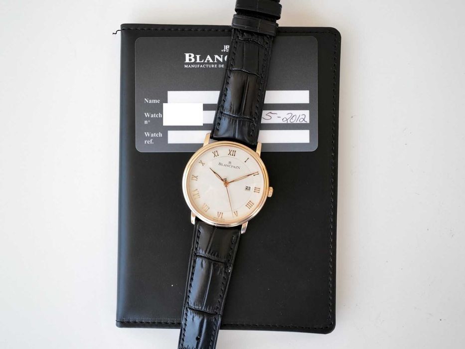 Blancpain Villeret Ultra-Slim Ultraplate Automatic 18K Rose Gold 40mm