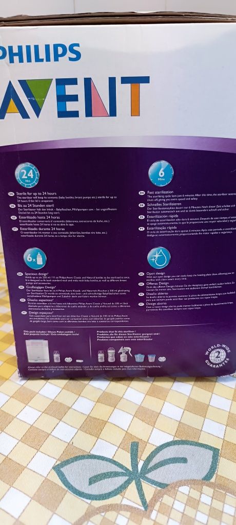 Esterilizador Philips avent