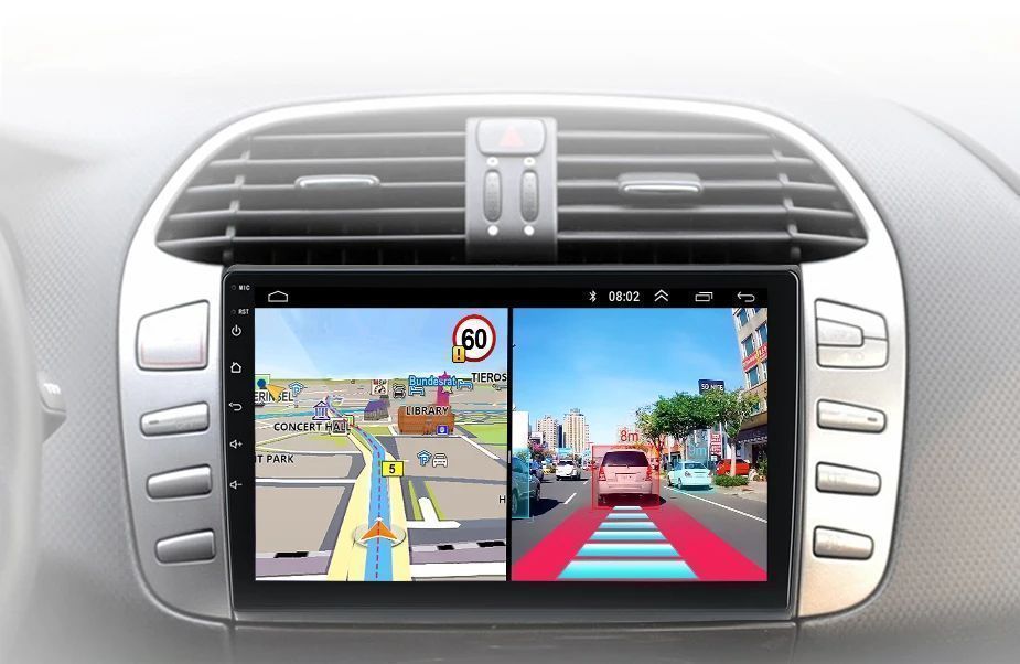 Radio dla Fiat Bravo 2007 - 2012 GPS CarPlay i Android Auto