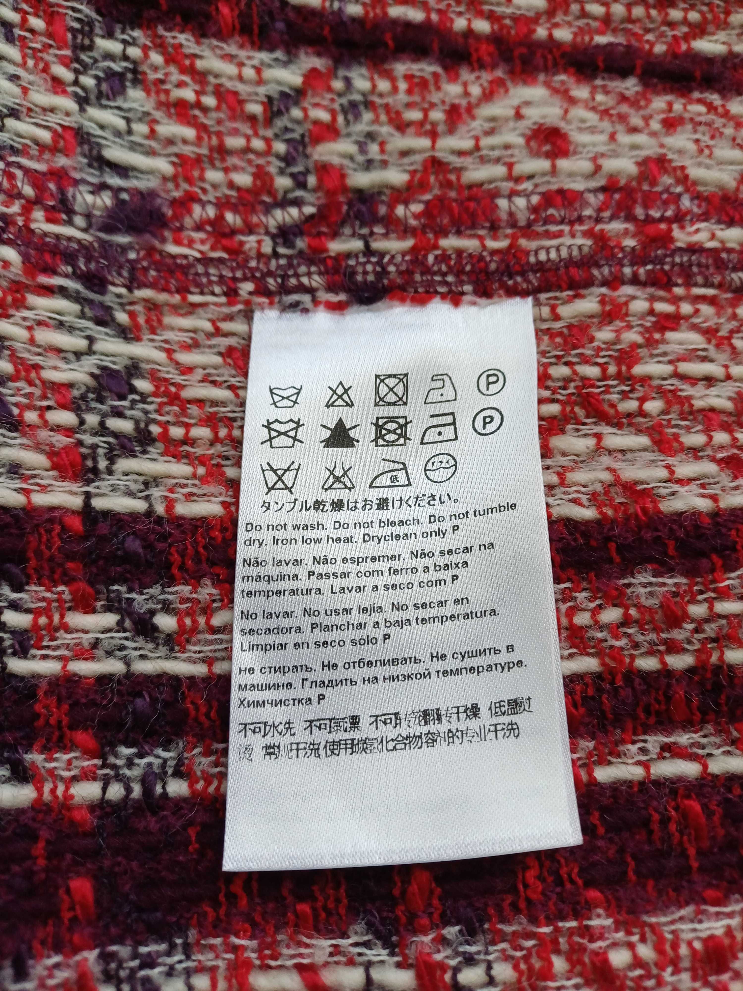 Escada długi wełniany żakiet rozmiar XXL/3XL