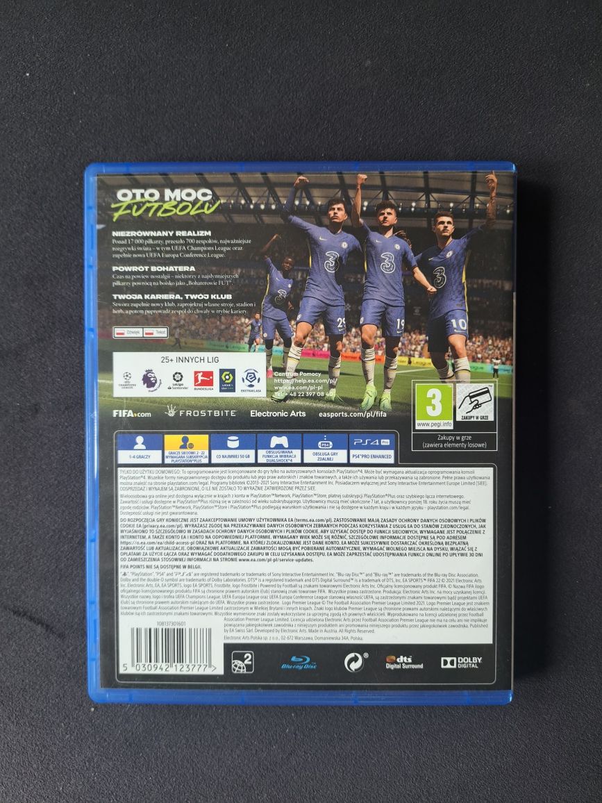 Fifa 22 Ps4 PL gra
