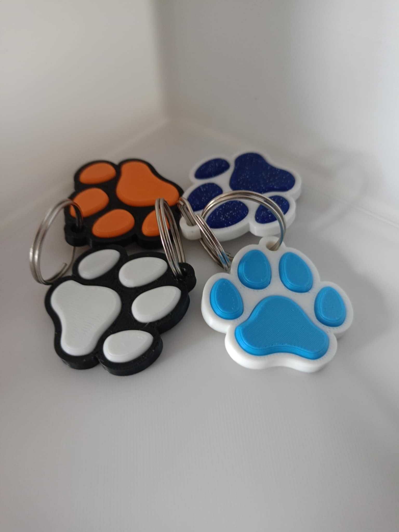 Breloczek NFC dla Psa,identyfikator z danymi właściciela,Druk 3D