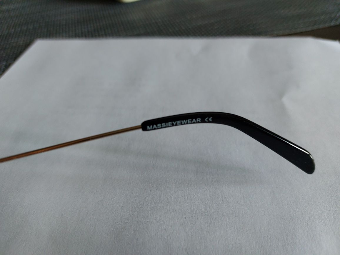 Oprawki metalowe damskie Massi Eyewear