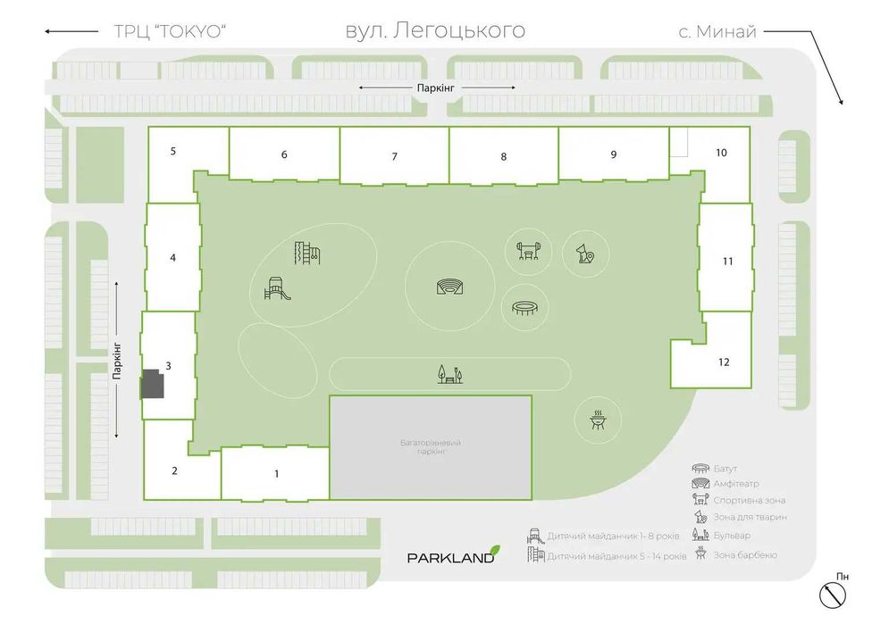 2-кімнатна квартира з ремонтом | PARKLAND | Ужгород - PL 3.46
