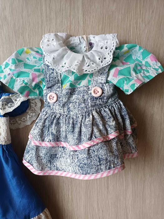 Одежда для кукол 2 платья панталоны