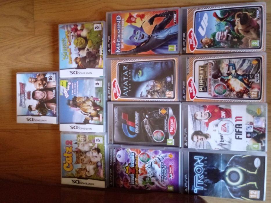 Jogos Nintendo (PSP VENDIDOS)