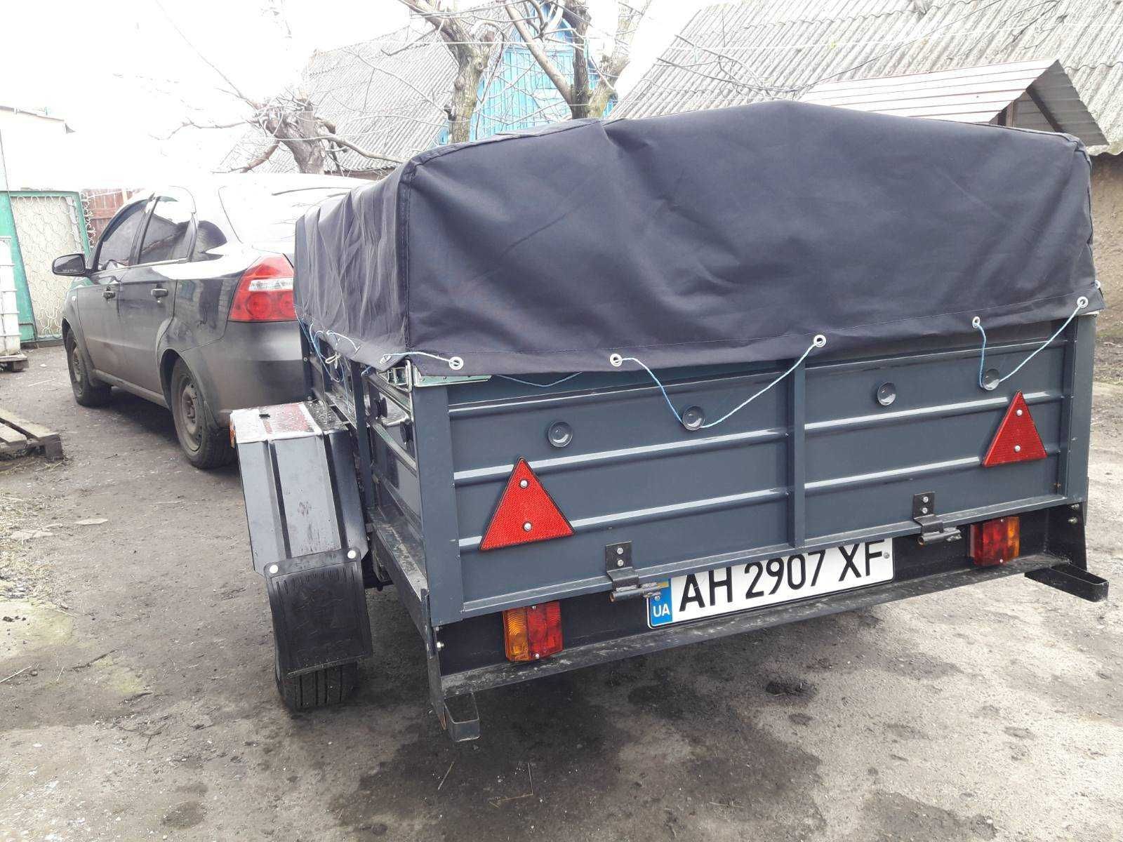 Прицеп причіп до авто ПА 2000/1300/400  Документи для МРЕВ