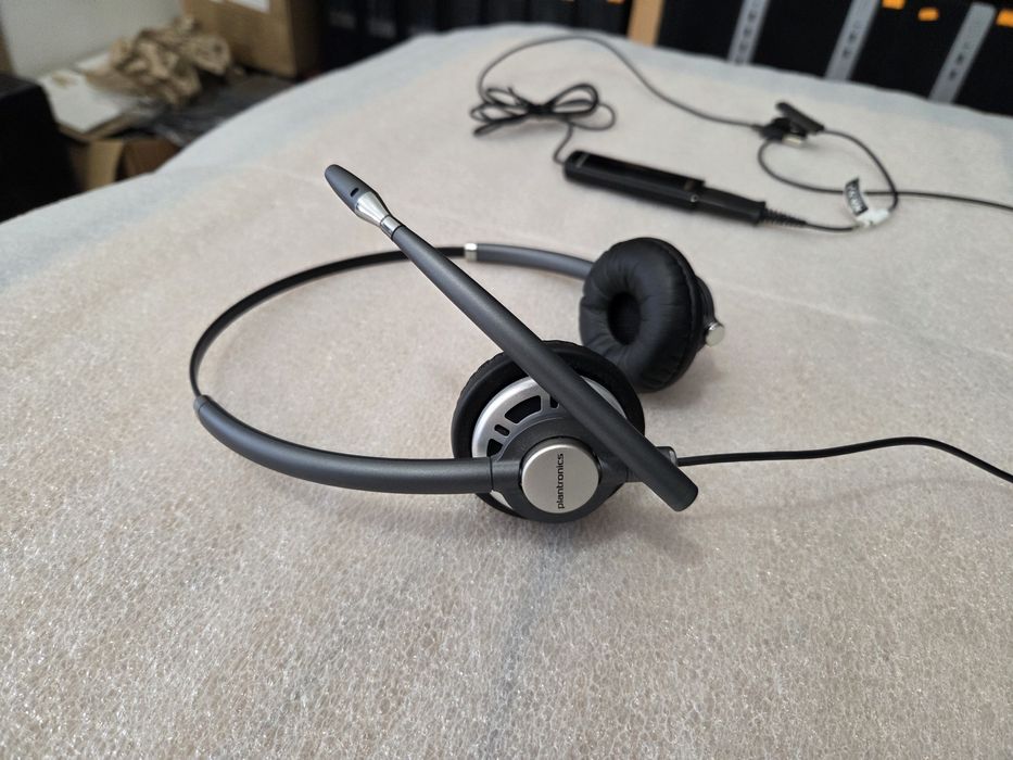 USB навушники гарнітура Plantronics EncorePro HW720 + Plantronics DA70