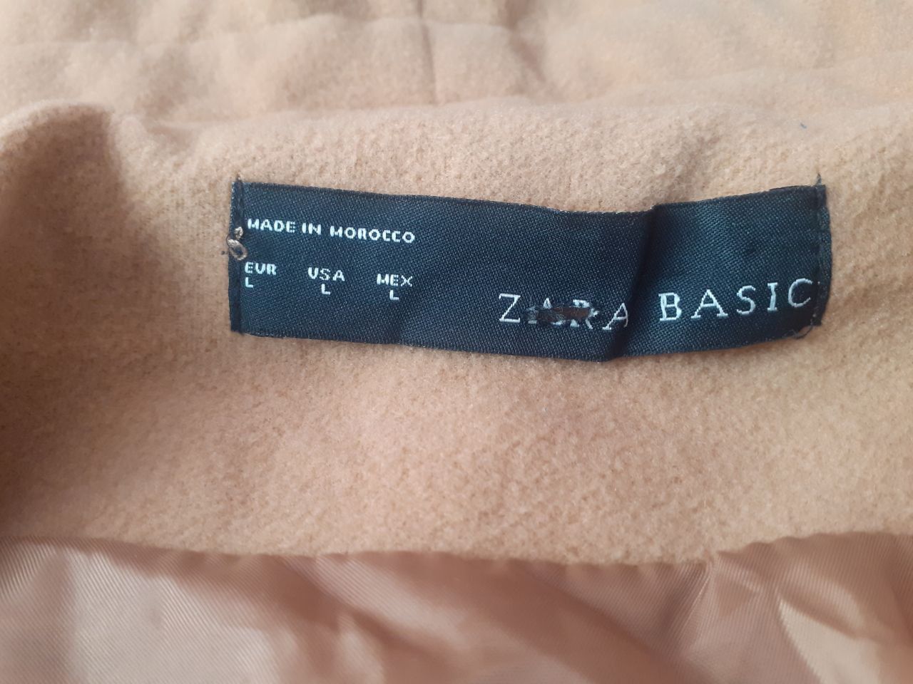 пальто бренд "ZARA" осінь/весна розмір L