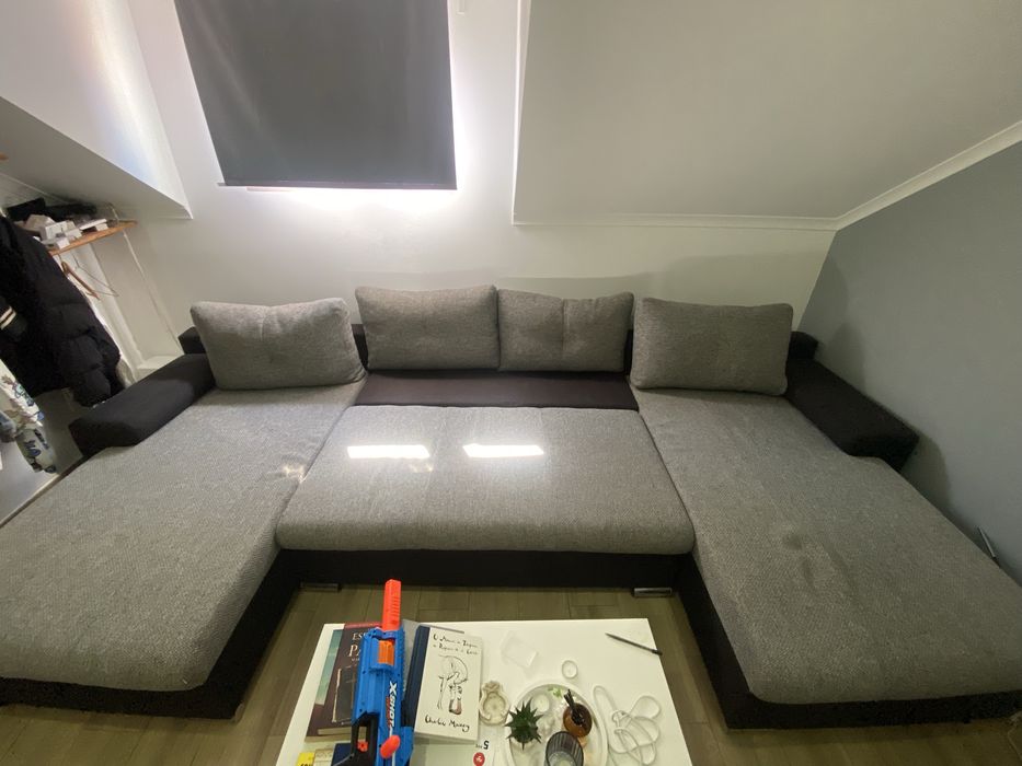 Sofá 350cm com baú