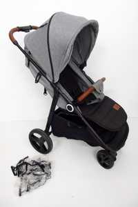 kinderkraft grande plus wózek spacerowy 22 kg lekki + folia