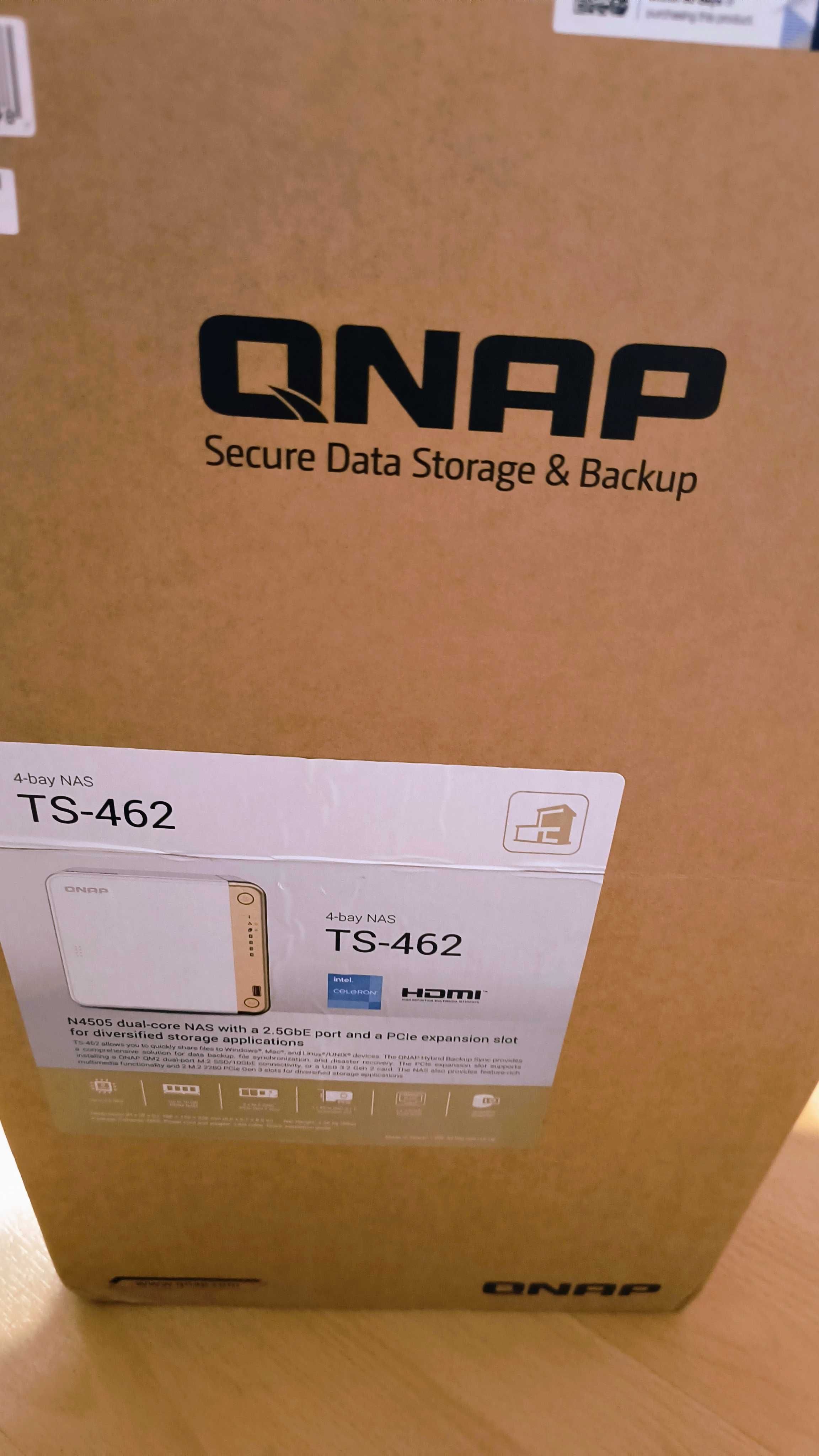 Qnap serwer 16 GB ram ts-462