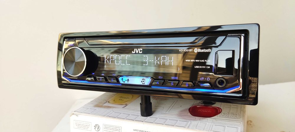 Процессорная магнитола (DSP) JVC KD-X351BT bluetooth MOSFET 4x50