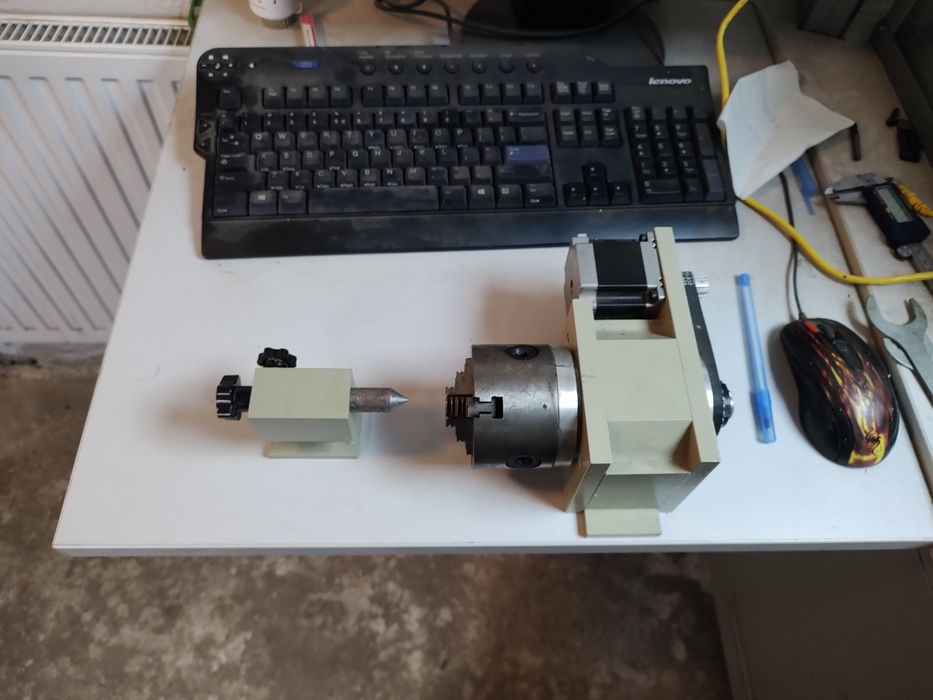 Czwarta oś do cnc plus konik