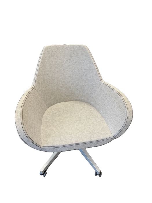 Krzesło biurowe obrotowe Profim FAN 10E Jasny szary