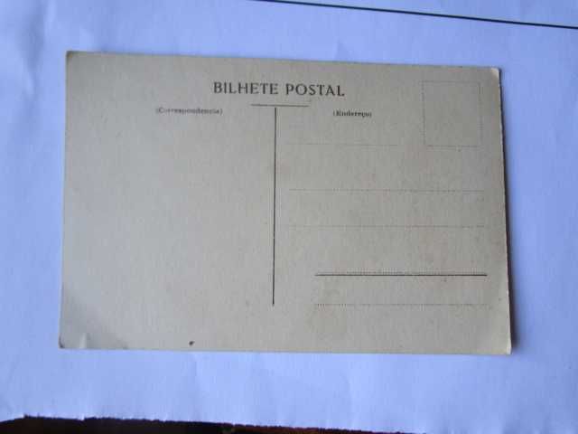 bilhete postal muito antigo Lobito Vapor Nyassa atracado