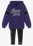 Nike bluza, spodnie dziecięce, dziewczynka, dres 98-104