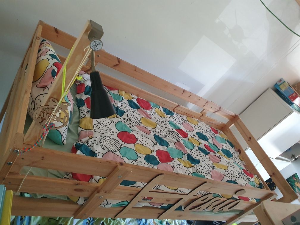 Łóżko piętrowe Ikea Mydal drewniane