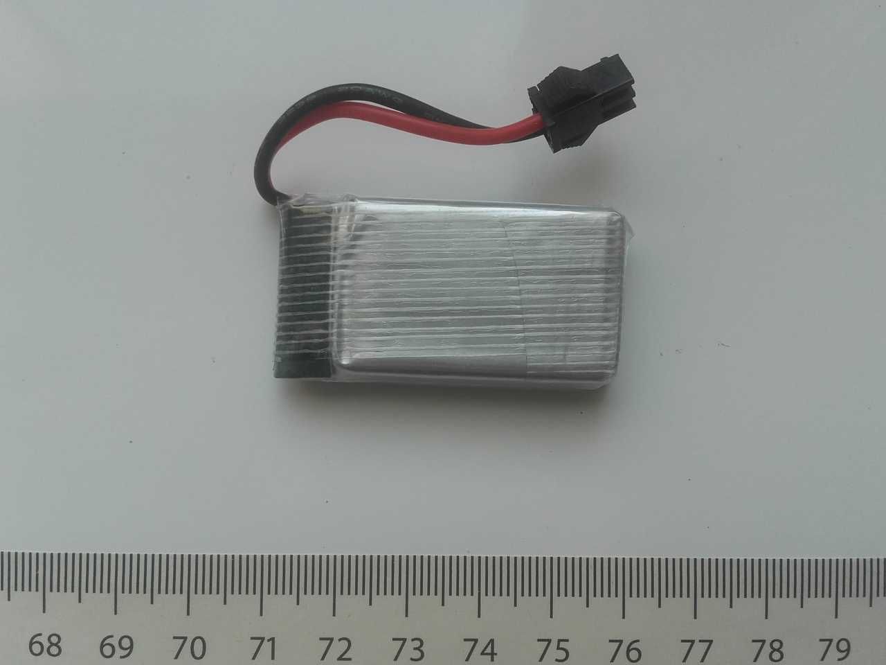 Akumulator LiPo 3,7V, 800mAh, z wtyczą SM-2p, 18g, NOWY, 902540 Li-Po