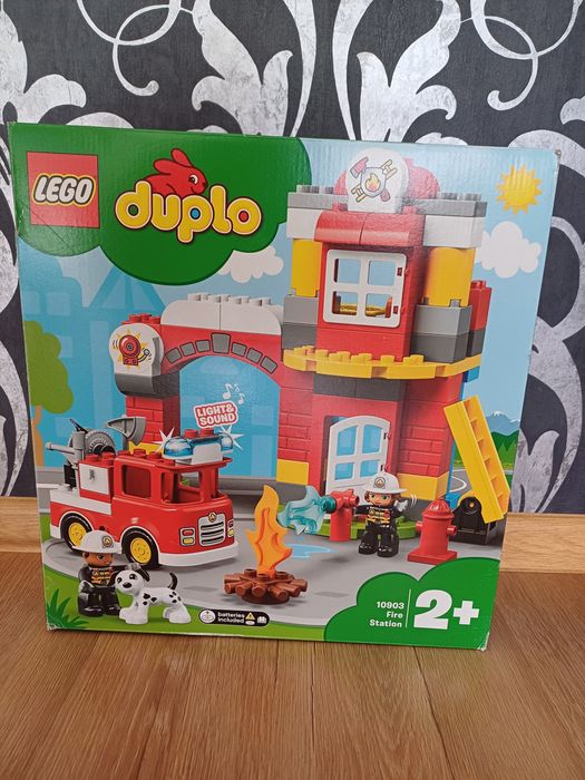 Lego DUPLO straż pożarna, temiza strażacka 10903 stan idealny.