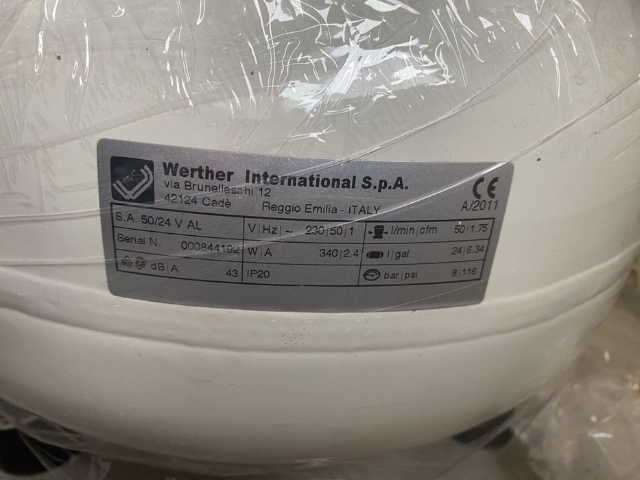 Kompresor powietrza Werther 50/24 V AL silent
