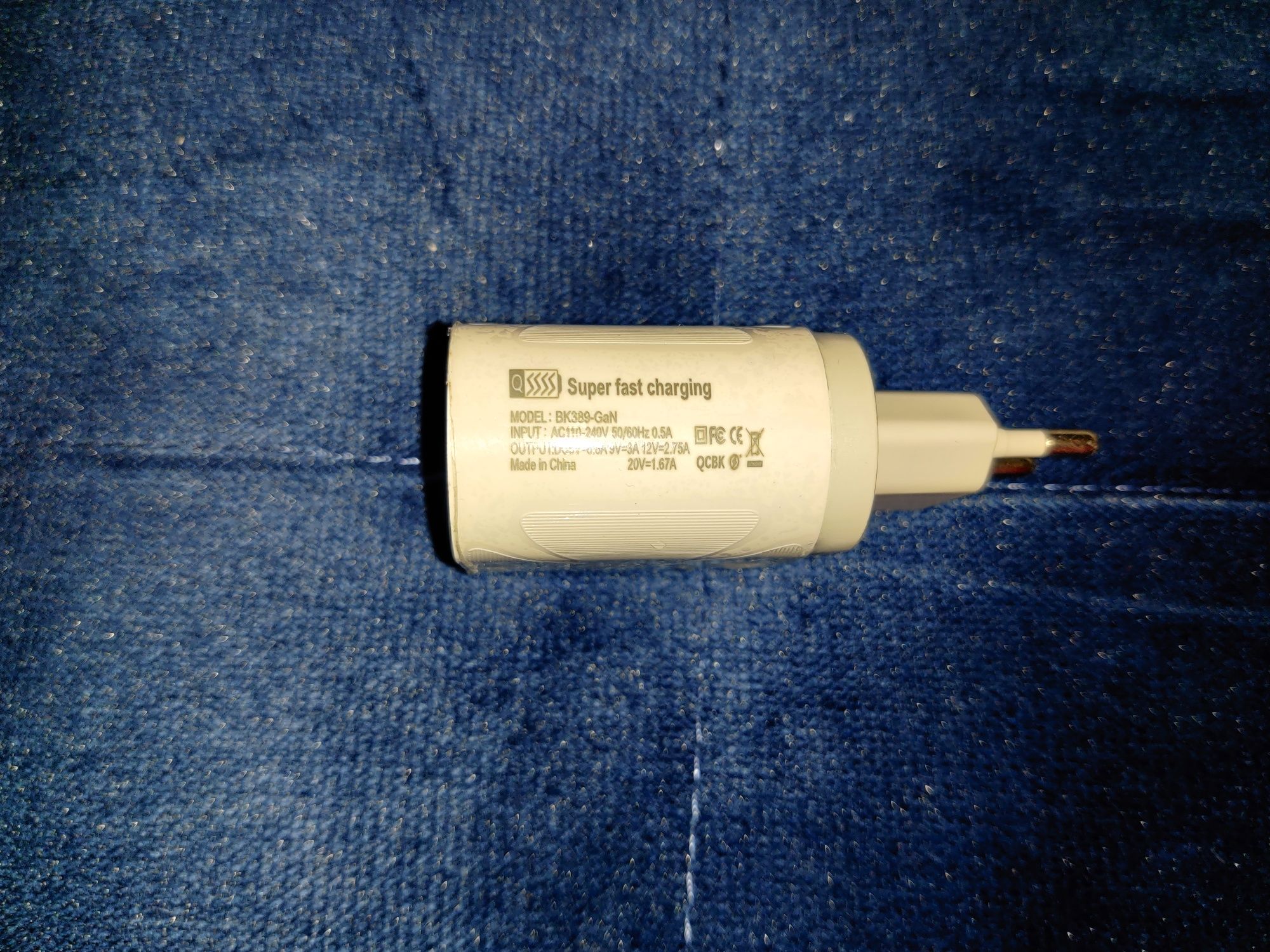 Szybka ładowarka 65w qucik charge usb c usb a pd qc 3.0 samsung iphone