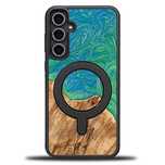 Etui Bewood Unique MagSafe Tokyo z drewna i żywicy na Samsung Galaxy S