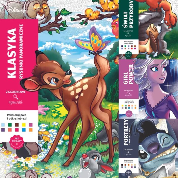 Розмальовка Disney раскраска по номерам Дісней