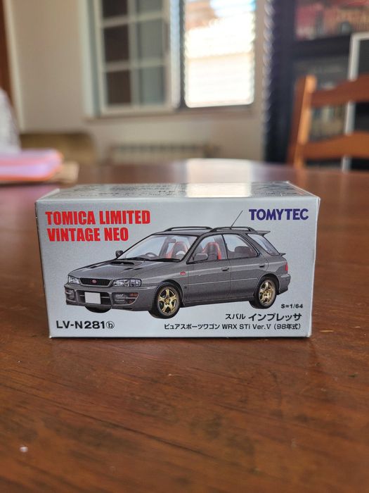Tomica Limited Vintage Neo LV-N281b Subaru Impreza Sports Wagon [NOVO]