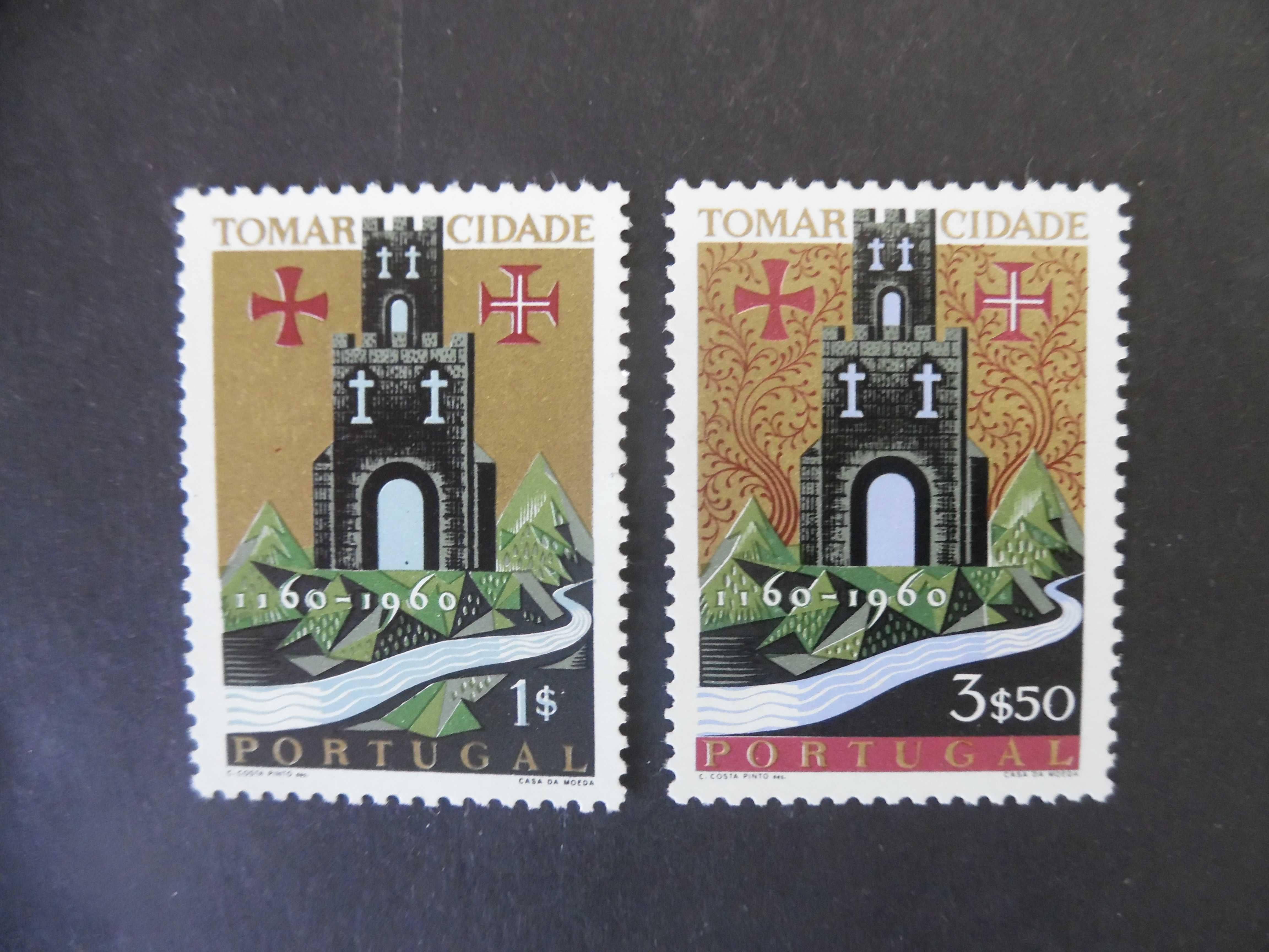 Selos Portugal 1962-Cidade Tomar Completo Novos Soberbos s/charneira