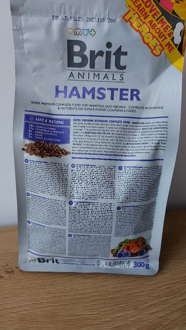 Karma dla chomika Brit Animals Hamster