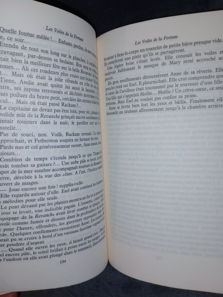 Livro " Les voiles de la Fortune "