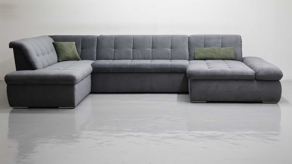 TGP Nowy narożnik Wielkie niemieckie U funkcja spania rogówka kanapa