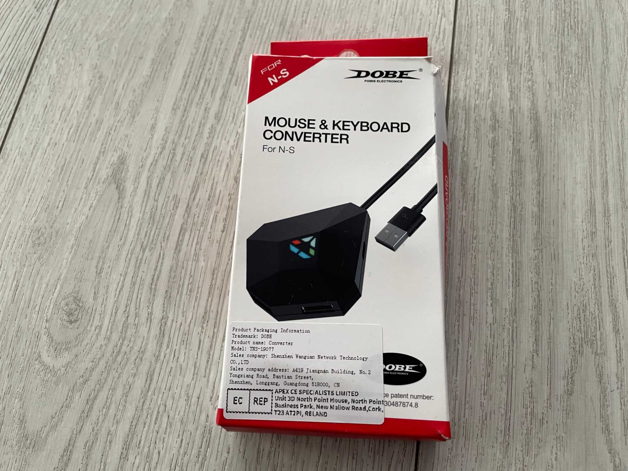 Adapter Klawiatura Mysz Pad Xbox PS Do Nintendo Switch Jaworzno.