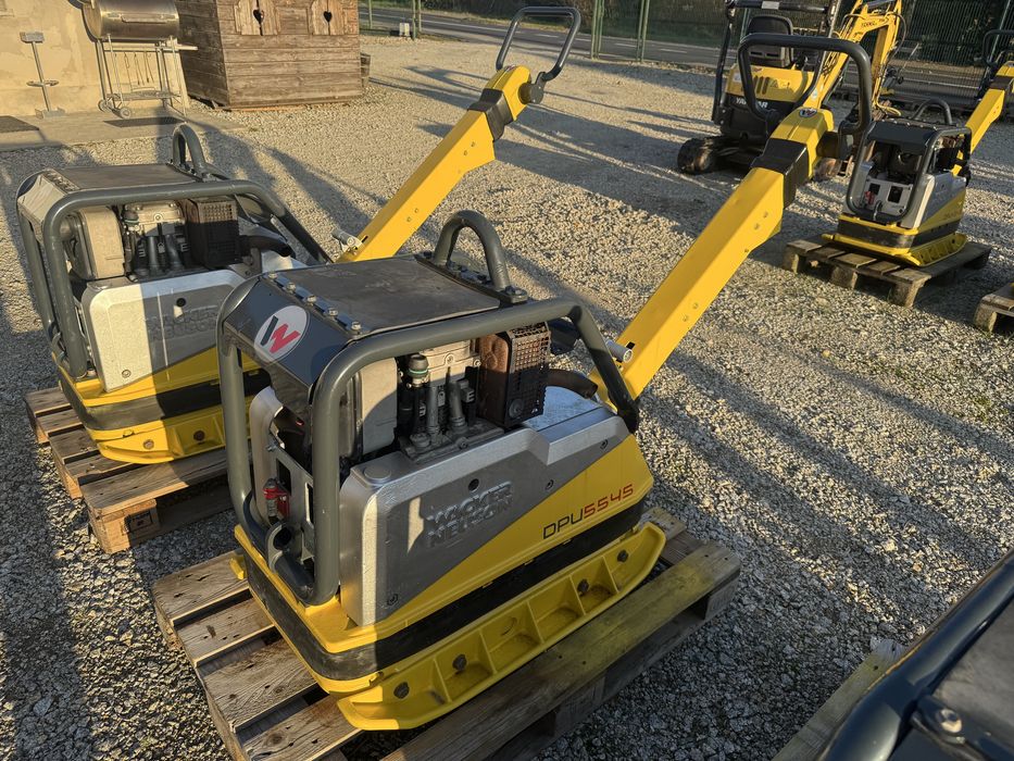 zagęszczarka wacker Dpu 5545 heh 400 kg 15 rok