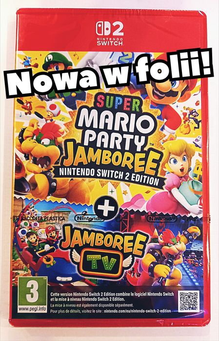 Gra Mario Jamboree TV Nintendo Switch 2 /Nówka! Sklep Chorzów