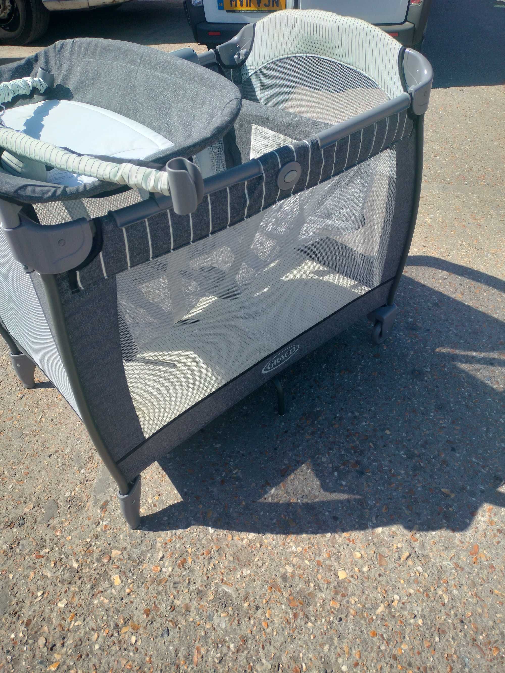 Łóżeczko skladane kojec Graco Contour Electra Bassinet Trawel