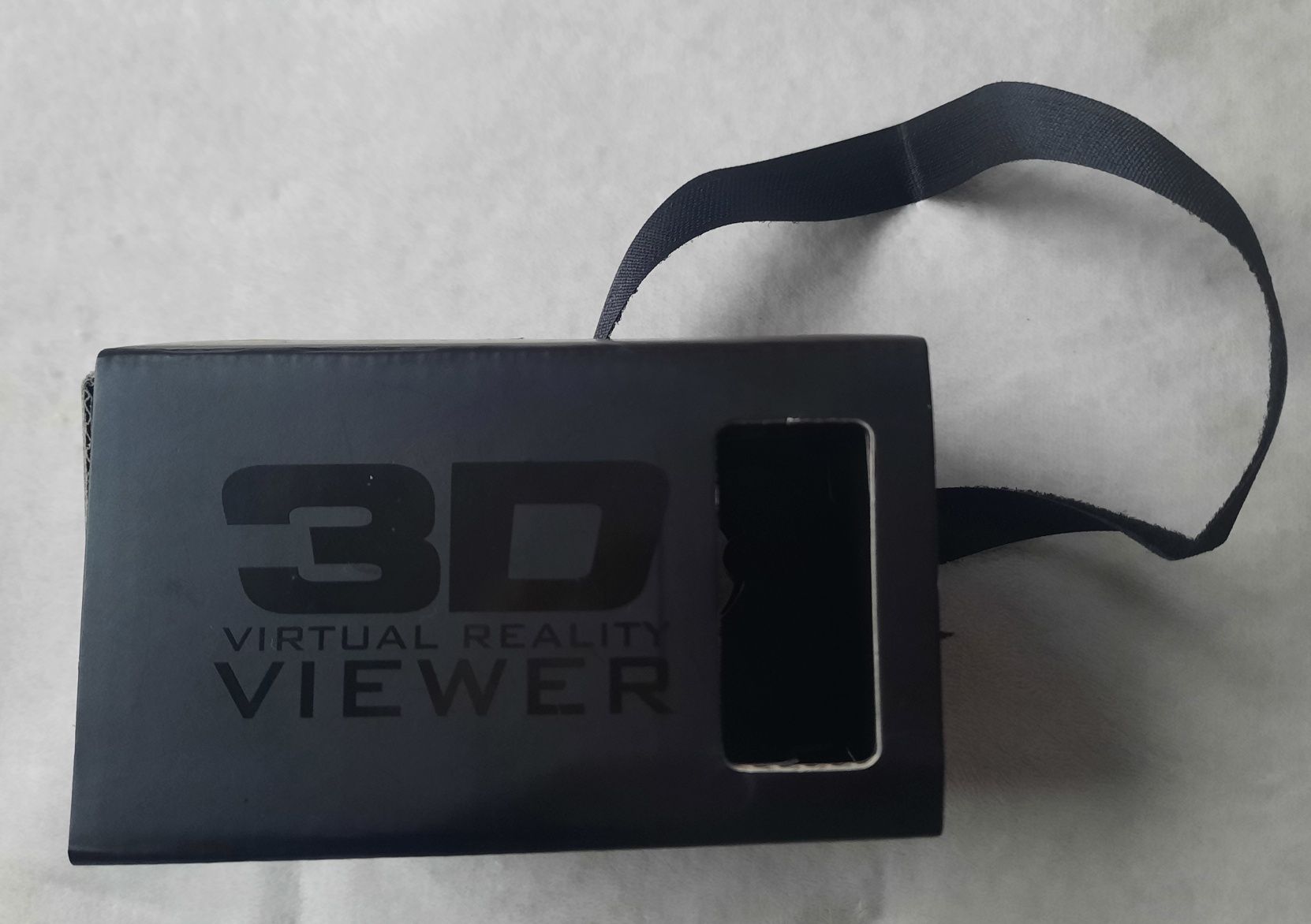 Okulary 3D Viewer Virtual Reality czarne