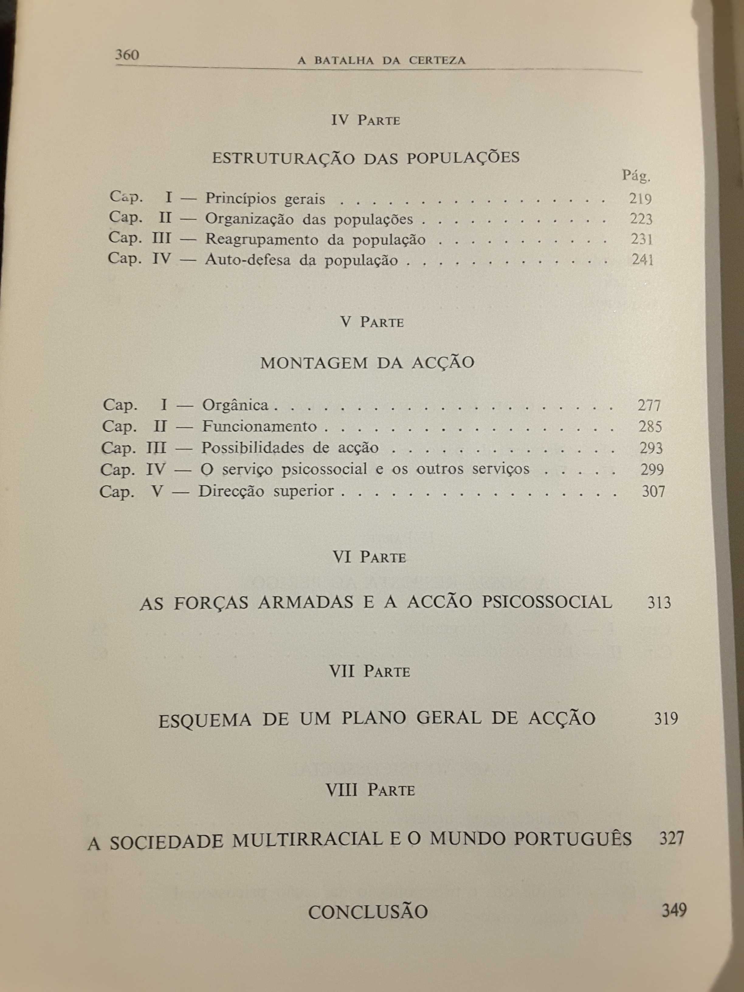 Angola. Estratégia Estrutural / A Batalha da Certeza