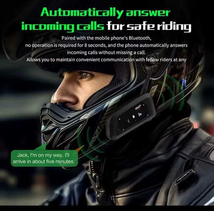 . EJEAS V6 PRO+ /1200.  для мотоциклу