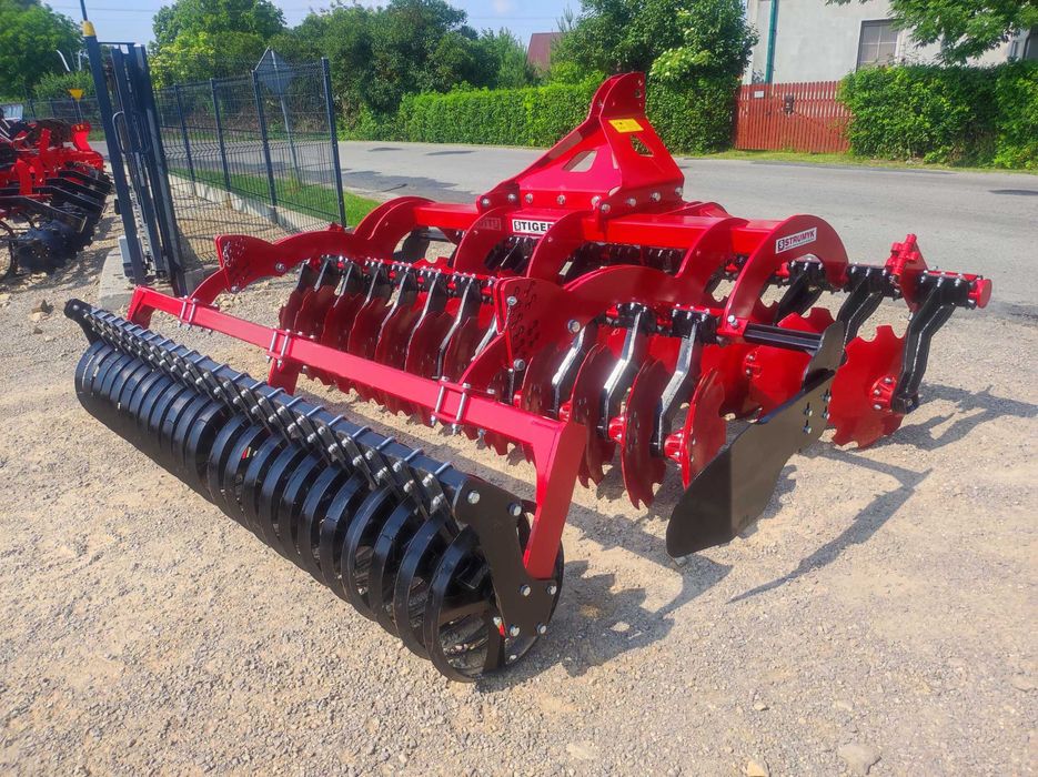 brona talerzowa/ agregat bez hydropaku/ ciężka TIGER STRUMYK