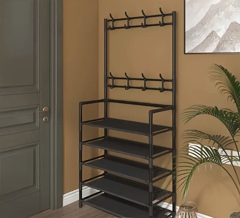 Stojak organizer na buty i ubrania 5 poziomowy