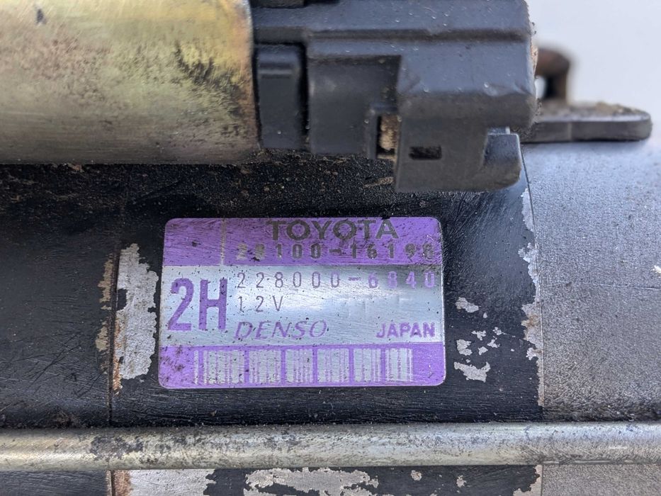 Стартер Toyota Avensis T22 Carina E Corolla E9 E10 E11 - 1.6 1.8 Denso