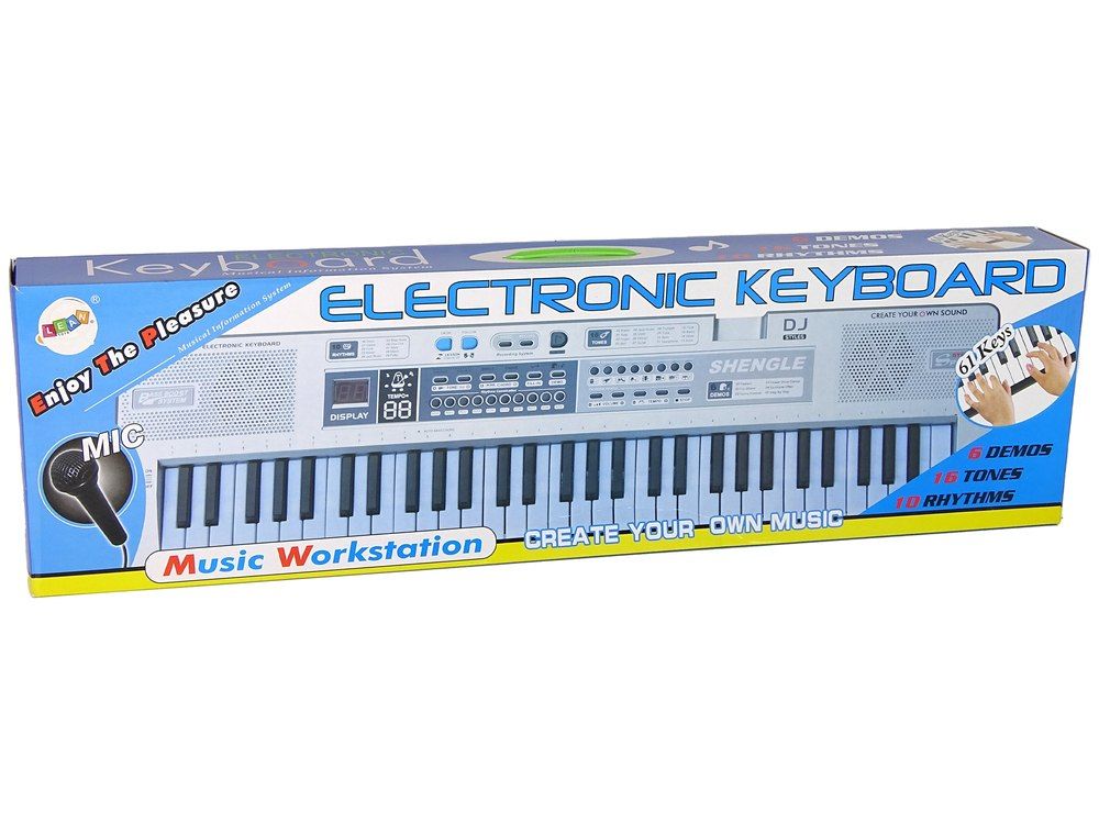 Keyboard MQ-6110 Mikrofon Organki 61 Klawiszy